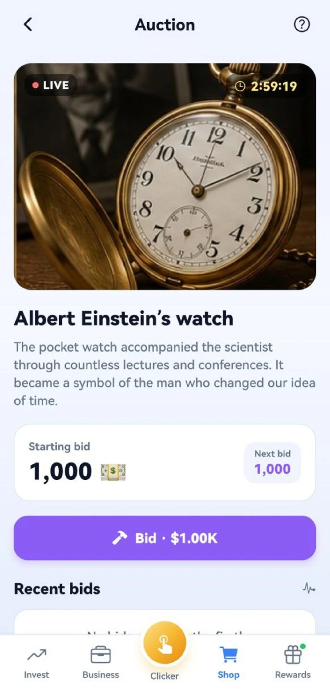 Business Clicker: Idle Tycoon screenshot